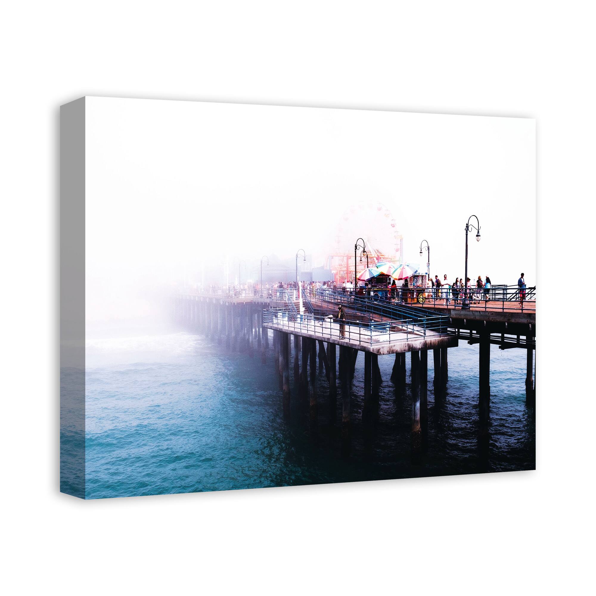 Pier Fair 20" x 16" Canvas Wall Art
